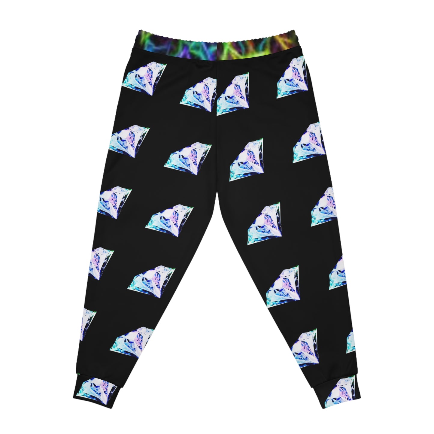 Unisex Diamond Joggers L / Seam thread color automatically matched to design-