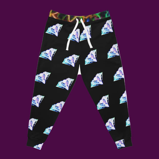 Unisex Diamond Joggers L / Seam thread color automatically matched to design-