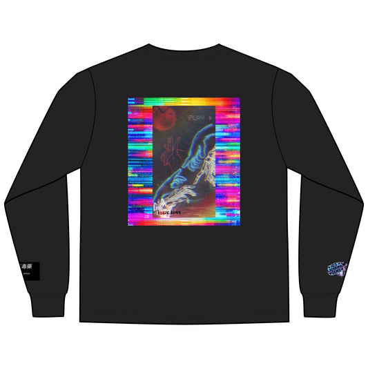 Love Lost Skeletons Long Sleeve | Emotional Vaporwave Shirt Lachrymal Gems