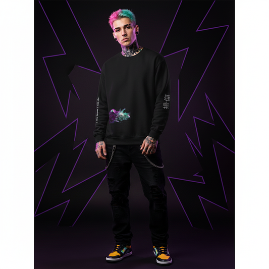 Sad Zodiac Sweatshirt — Lachrywave Dark Alternative Printify