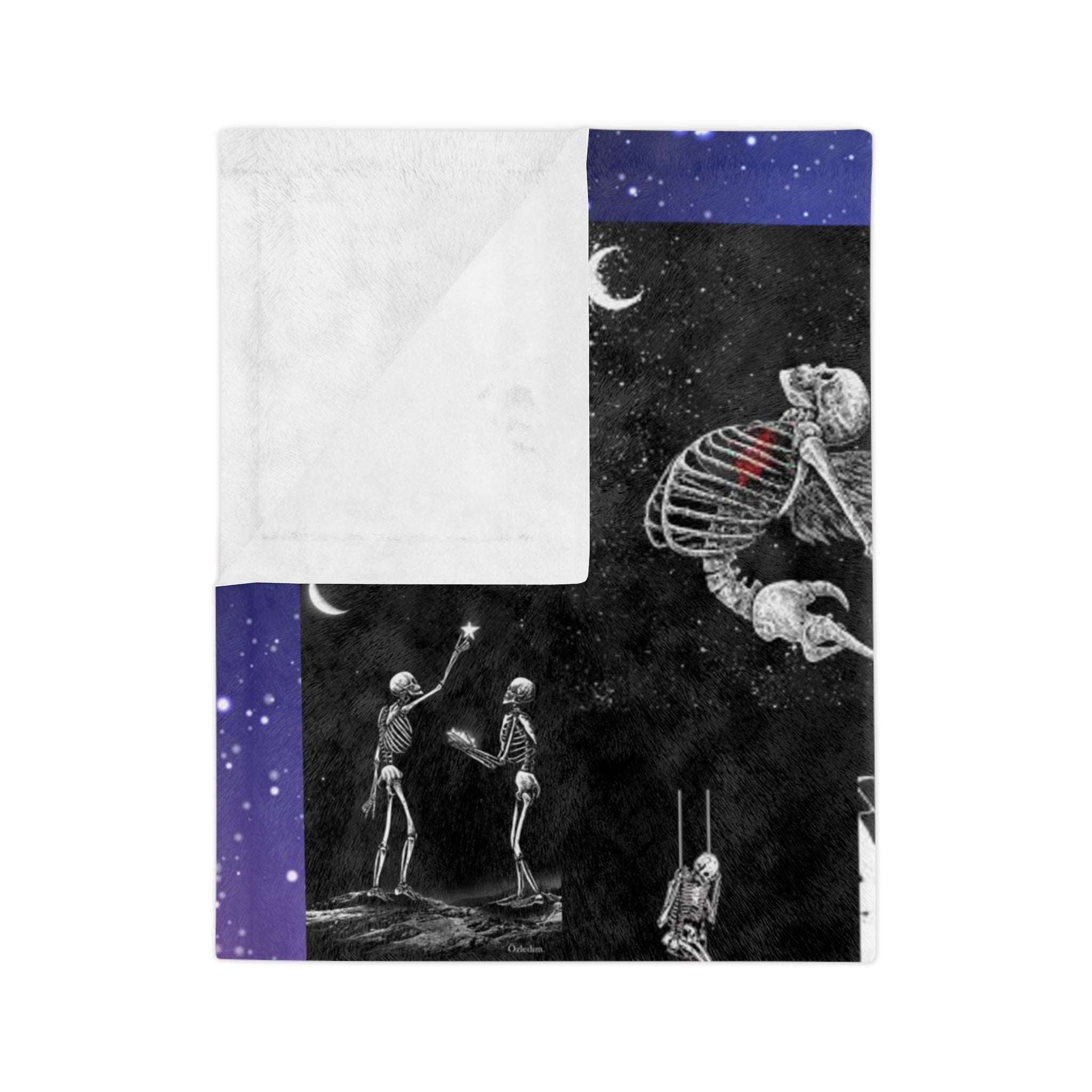 Love Lost Glitch Aesthetic Throw Blanket