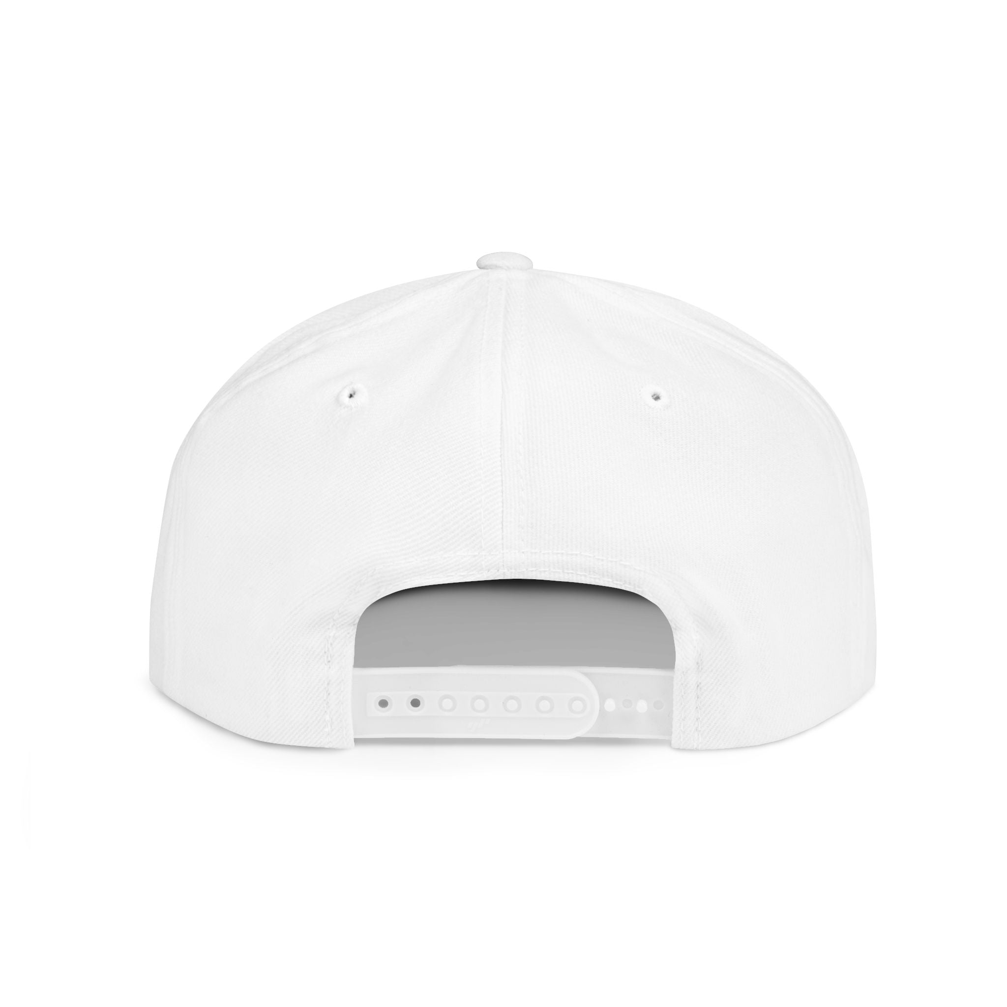 Memento Mori Snapback Hat - Dark Vaporwave Flat Bill Cap