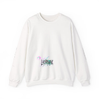Zodiac Sad Lachrywave Dark Aesthetic Crewneck Sweatshirt Printify