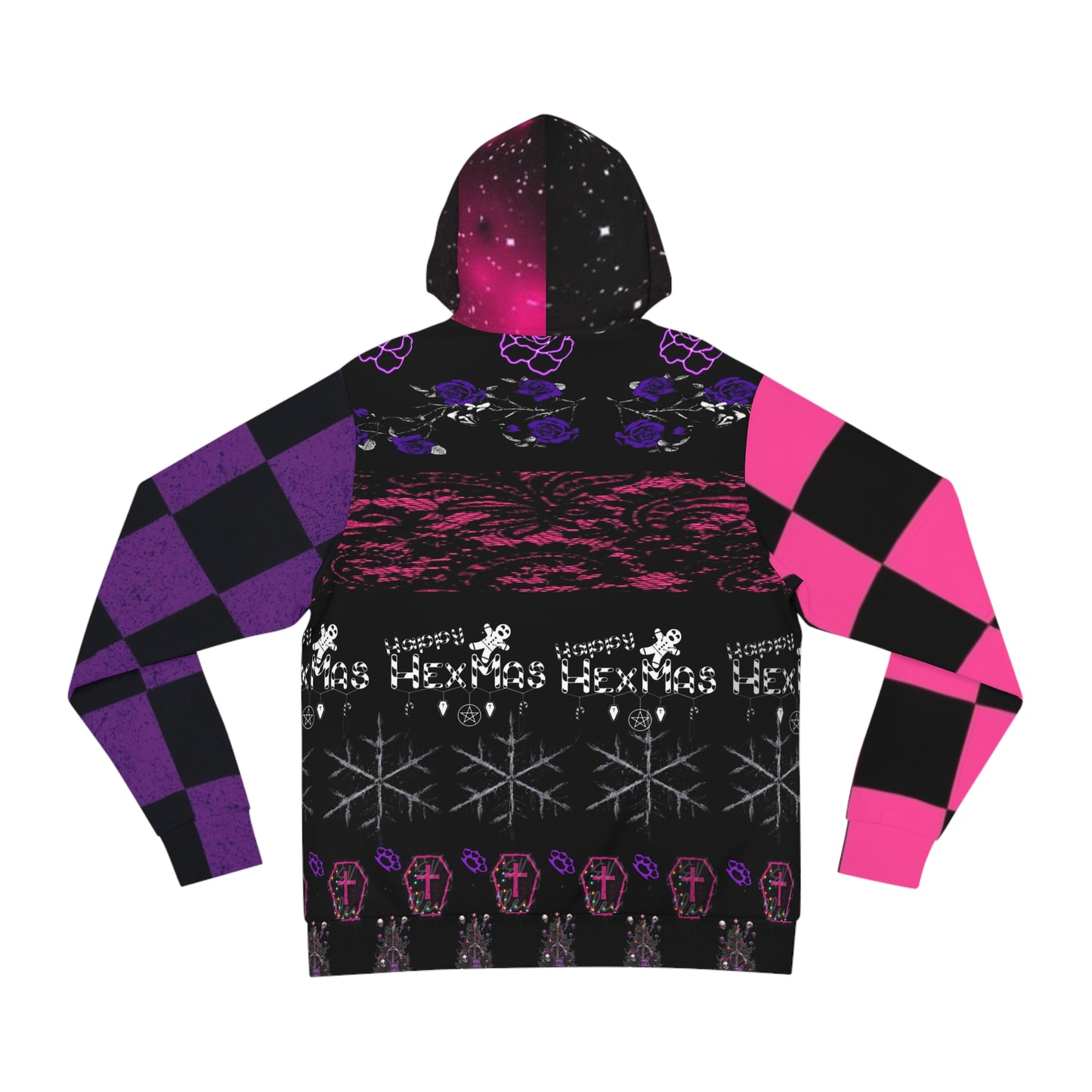 Lachrywaves Neon 'Thanks GMA' Dark Alternative Hoodie Printify