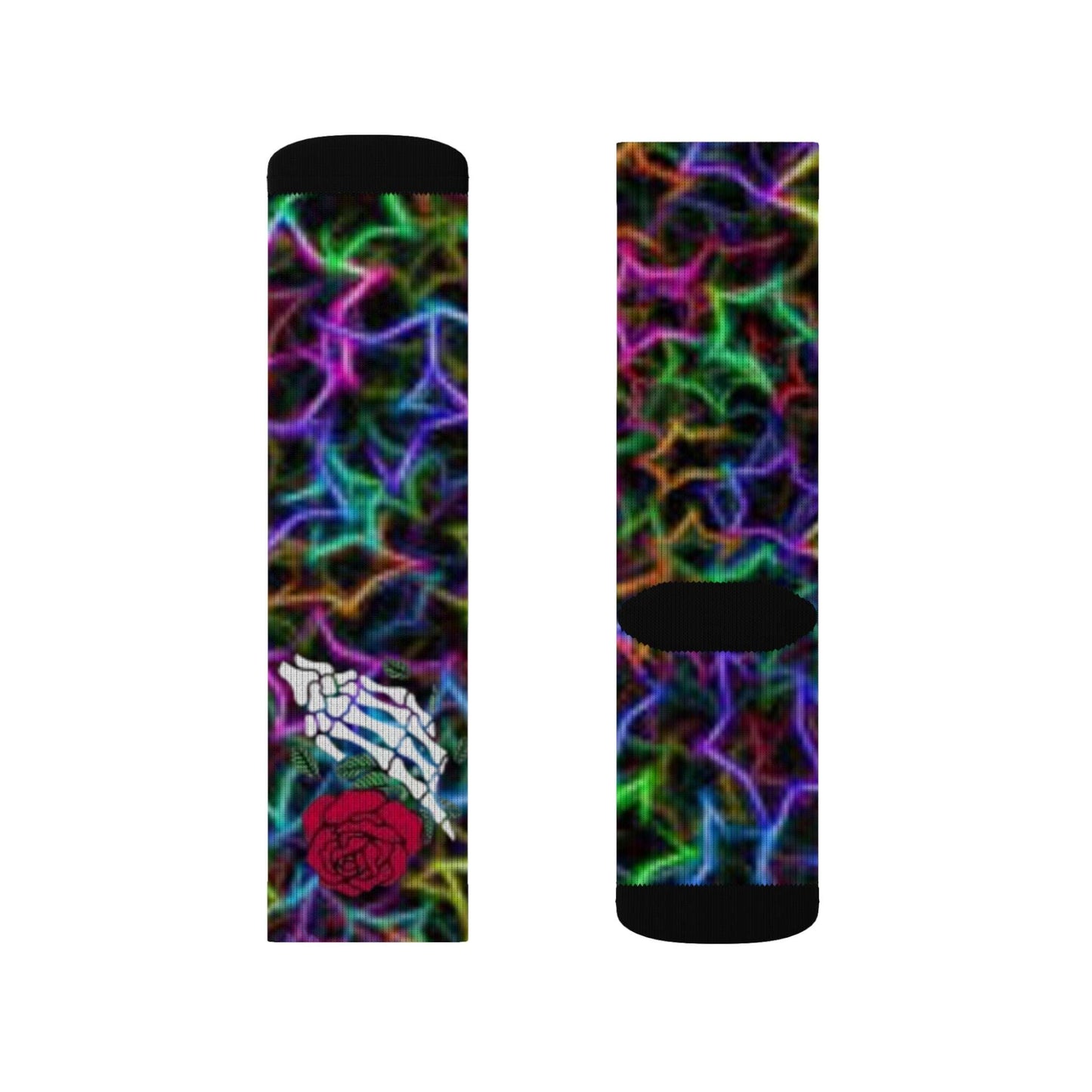 Emo Wave Sublimation Socks S-M-L-