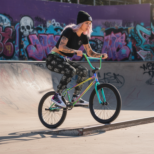 Blonde Pastel Model BMX with Full Outfit