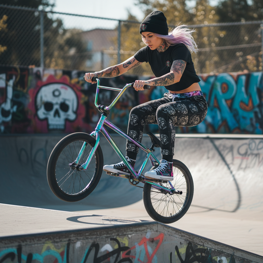 BMX Trick Shot 2 - Rail Grind or Landing