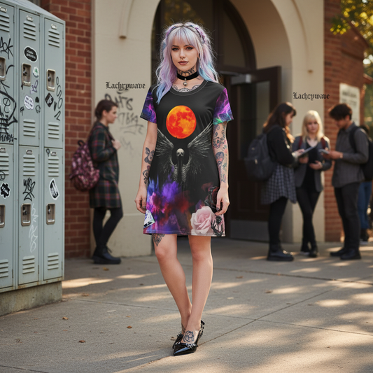 Lachrywave Dream Realm Dress - Elegant First Day of School