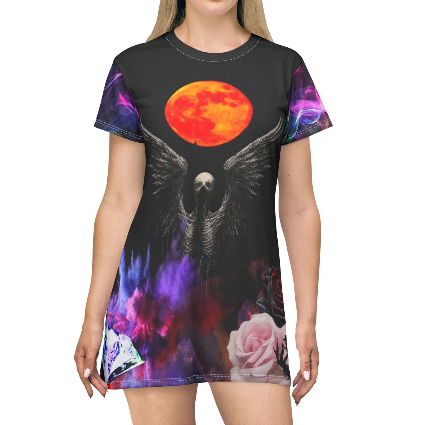 Lachrywave Dream Realm T-Shirt Dress Lachrymal Gems