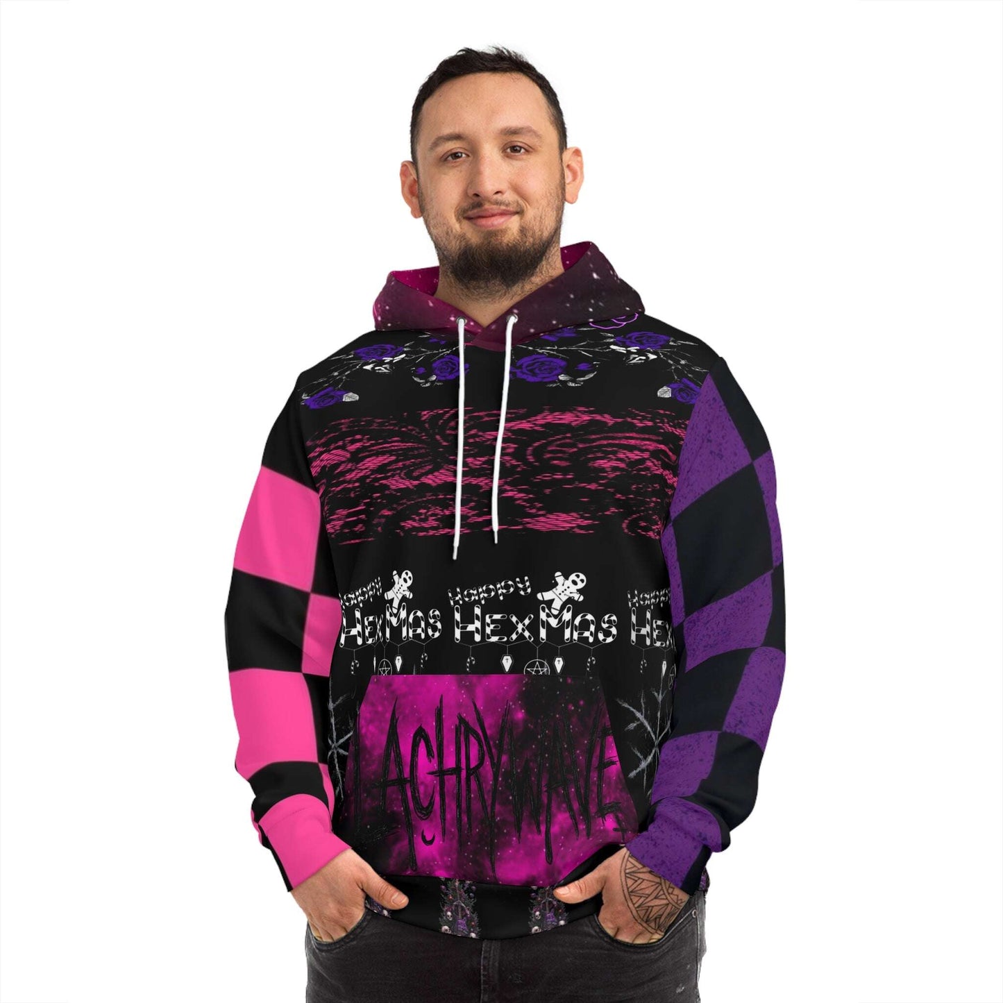 Lachrywaves Neon 'Thanks GMA' Dark Alternative Hoodie Printify