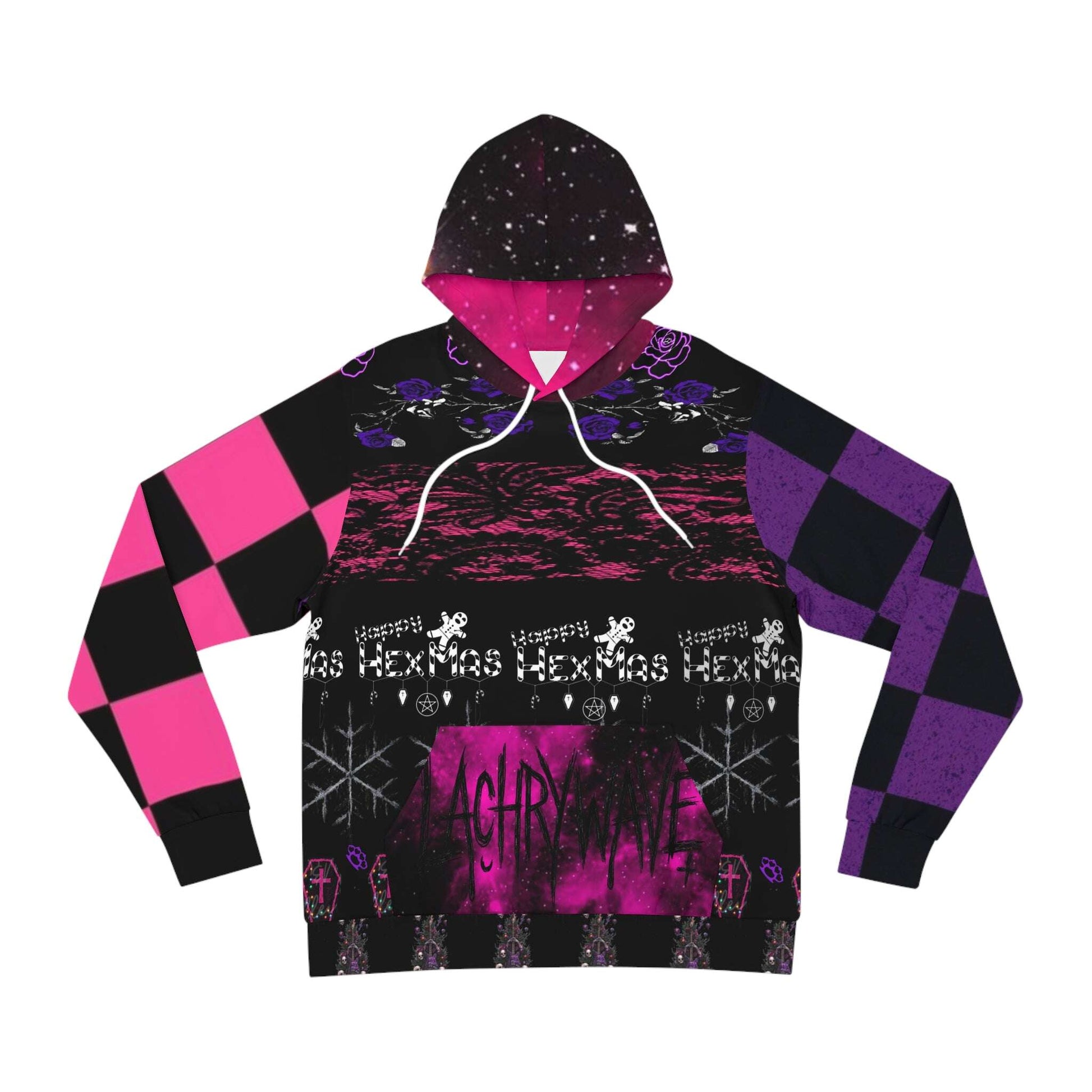Lachrywaves Neon 'Thanks GMA' Dark Alternative Hoodie Printify