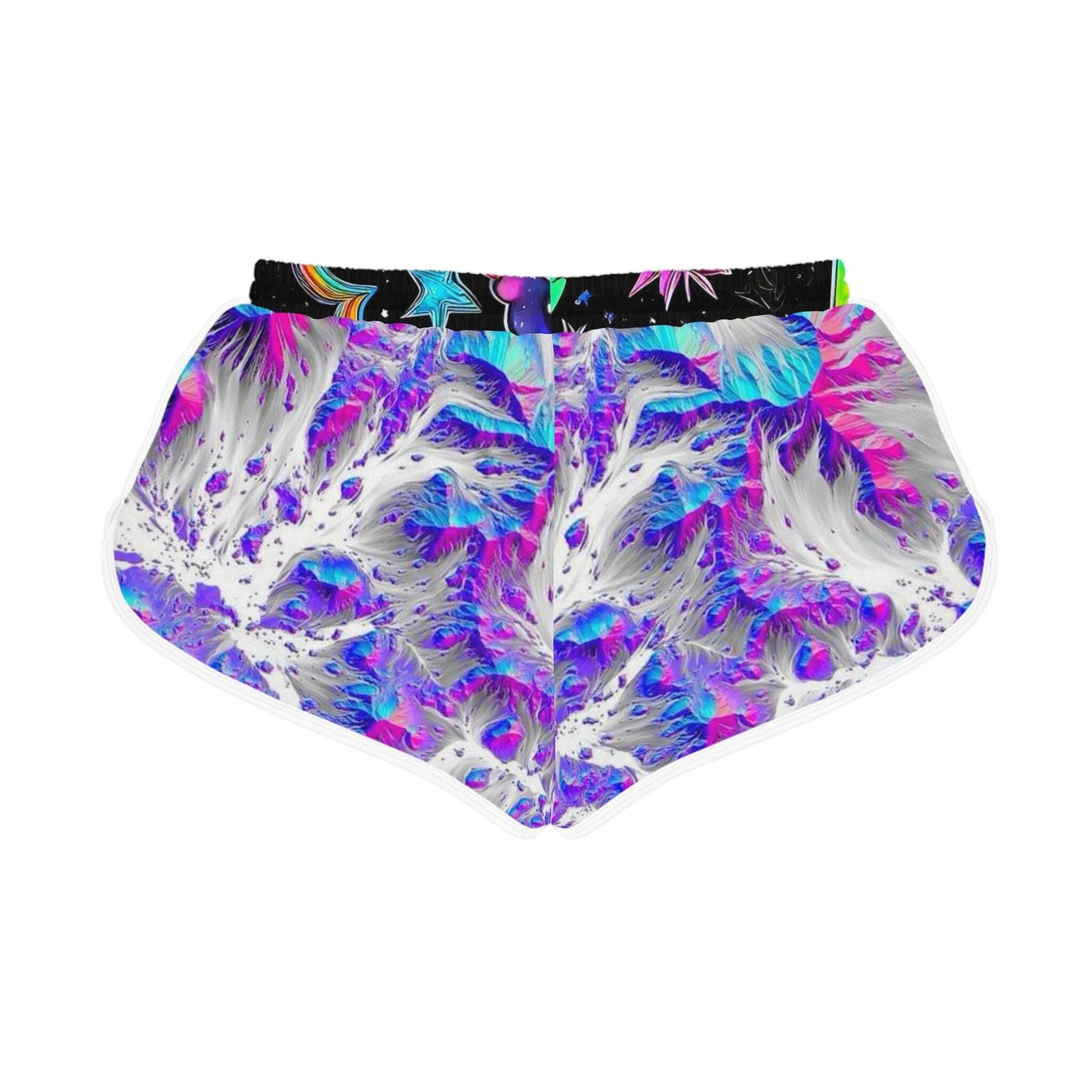 Ladies Lachrywave Activewear Shorts Printify