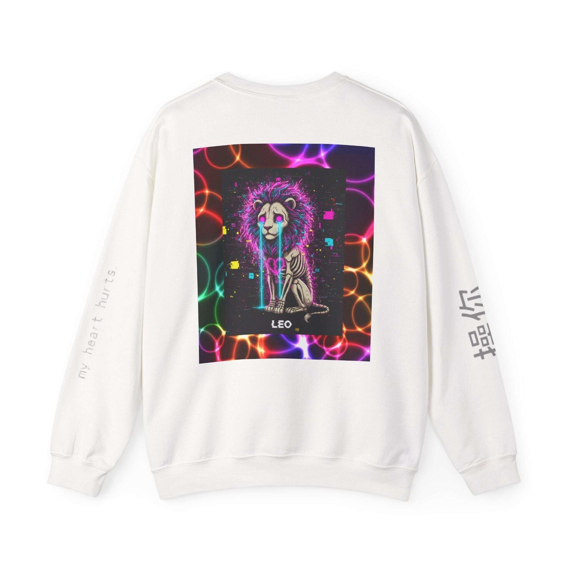 Leo Zodiac Sweatshirt — Lachrywave Dark Alternative Fashion Printify