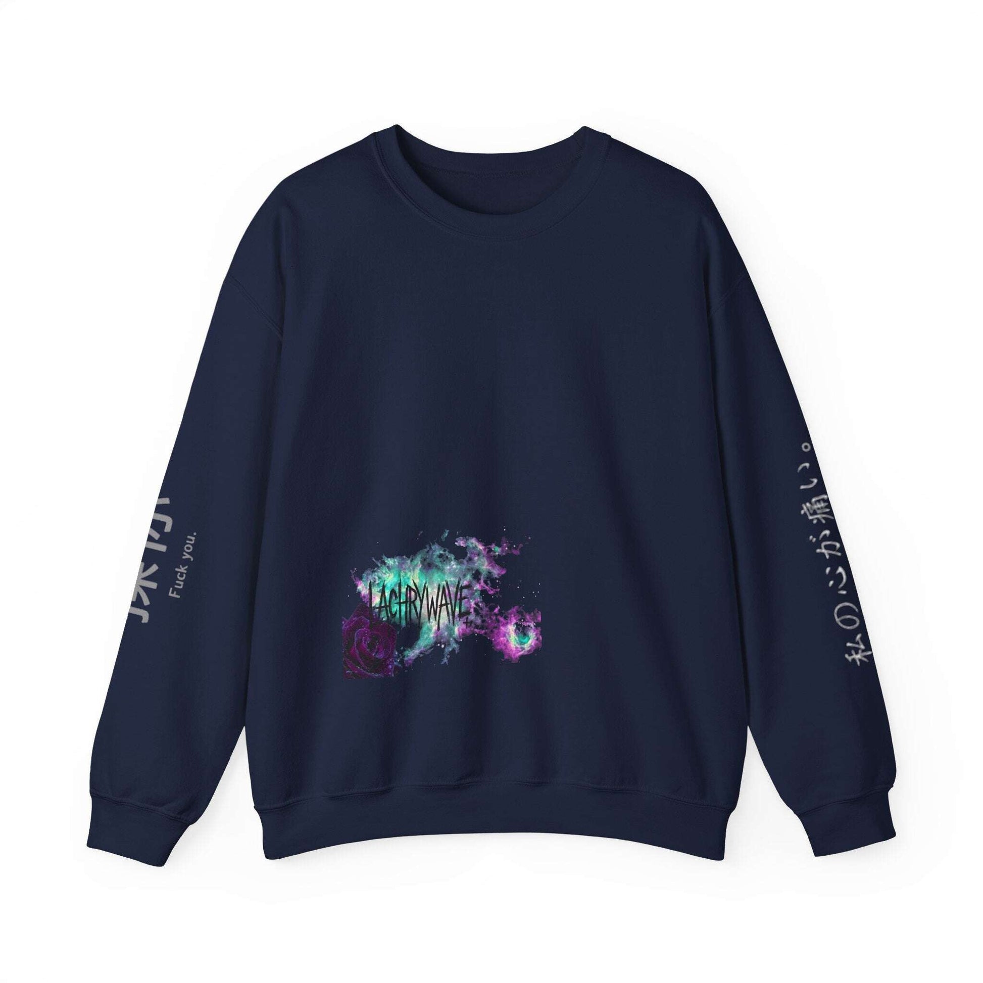 Leo Zodiac Sweatshirt — Lachrywave Dark Alternative Fashion Printify