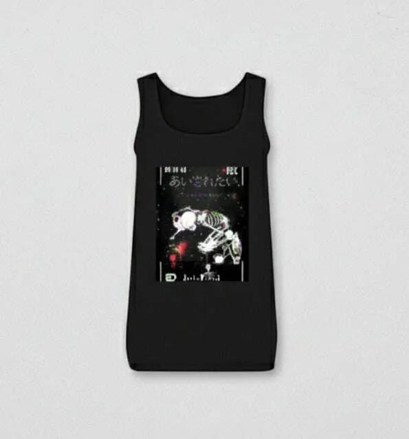 Love Lost Seeds of Love Dark Alternative Aesthetic Tank M / Solid White Blend-L / Solid White Blend-XL / Solid White Blend-2XL / Solid White Blend-