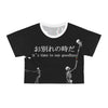 Love Lost Skeleton Dark-Wave Crop Black stitching / XS-Black stitching / S-Black stitching / M-Black stitching / L-White stitching / L-Black stitching / XL-Black stitching / 2XL-