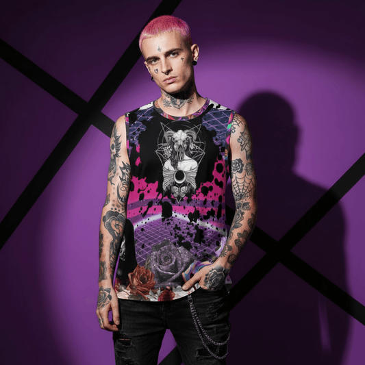 Men's Basketball Jersey (AOP) Crew Neck / S-Crew Neck / M-Crew Neck / L-Crew Neck / XL-Crew Neck / XXL-Crew Neck / 3XL-Crew Neck / 4XL-