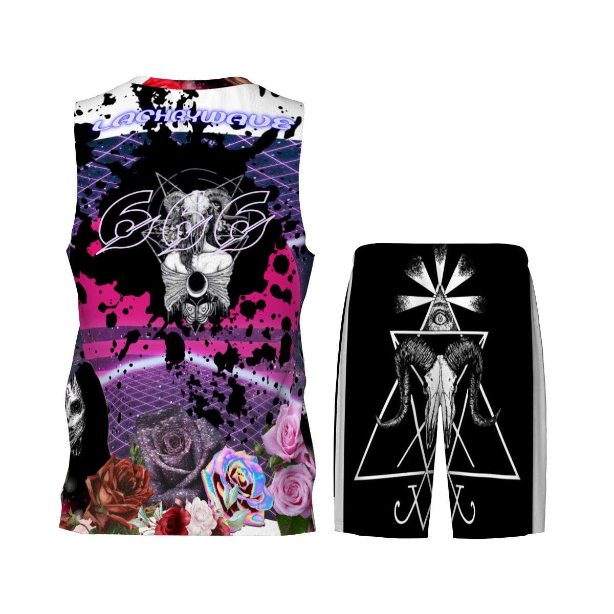 Men's Basketball Jersey (AOP) Crew Neck / S-Crew Neck / M-Crew Neck / L-Crew Neck / XL-Crew Neck / XXL-Crew Neck / 3XL-Crew Neck / 4XL-