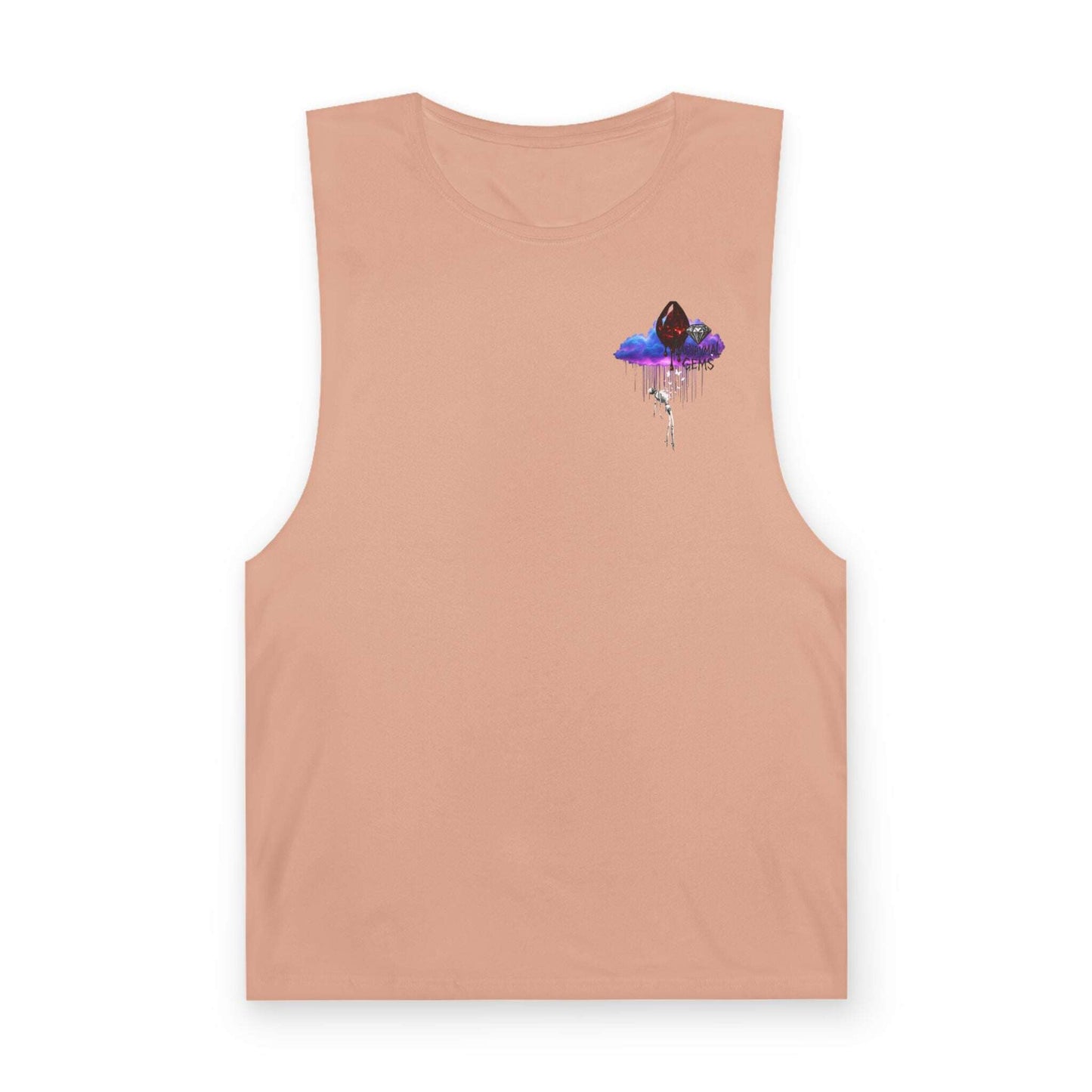 Mens Lachrywave Abduction Tank Black / XS-White / XS-Ecru / XS-Black / S-Black / M-White / M-Ecru / M-Black / L-White / L-Ecru / L-Black / XL-White / XL-Ecru / XL-Black / 2XL-Ecru / 2XL-Black / 3XL-