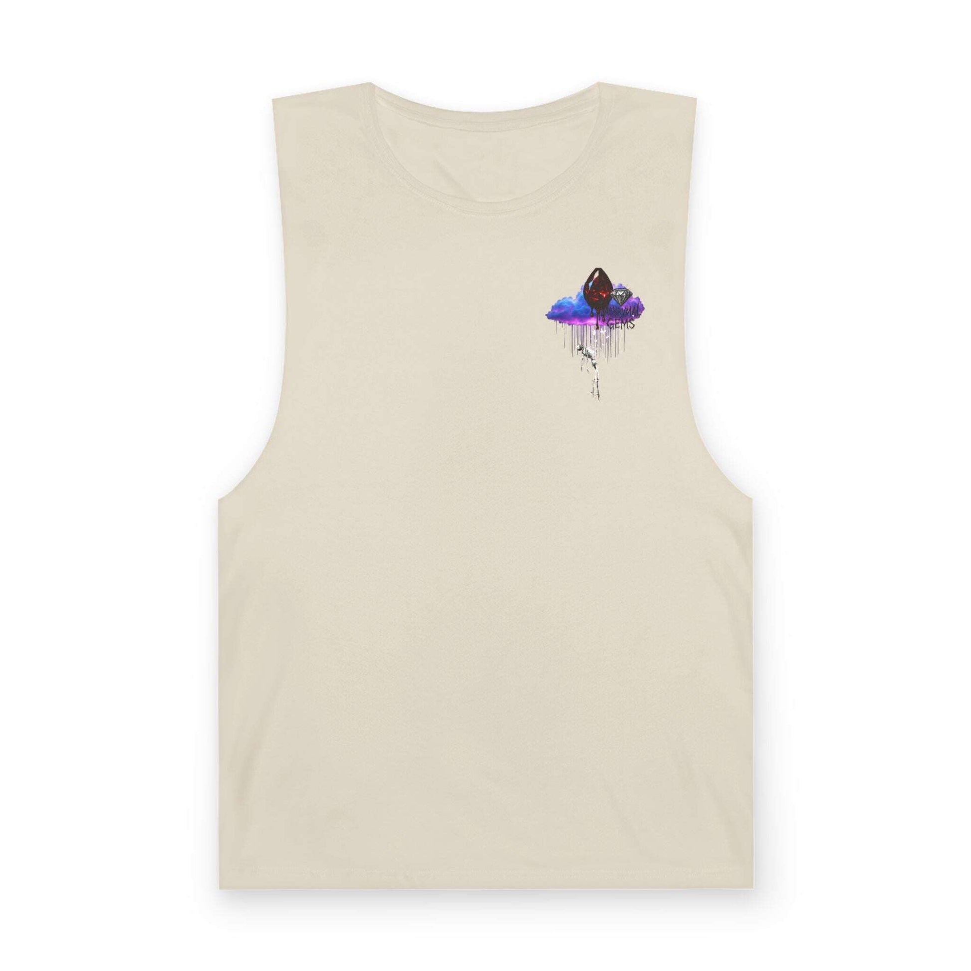 Mens Lachrywave Abduction Tank Black / XS-White / XS-Ecru / XS-Black / S-Black / M-White / M-Ecru / M-Black / L-White / L-Ecru / L-Black / XL-White / XL-Ecru / XL-Black / 2XL-Ecru / 2XL-Black / 3XL-