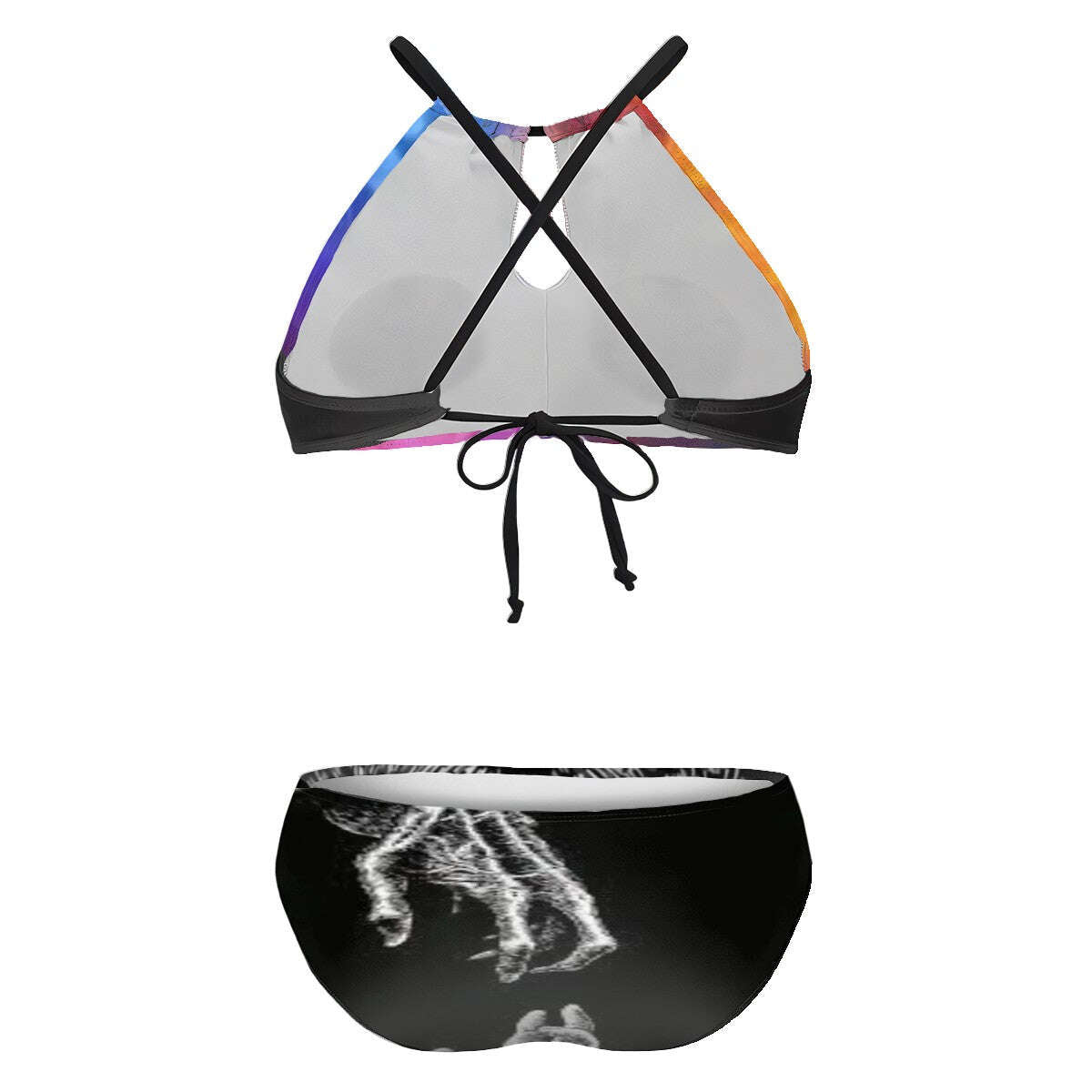 Plus Size High-Waisted Bikini Customized Services XL-2XL-3XL-4XL-