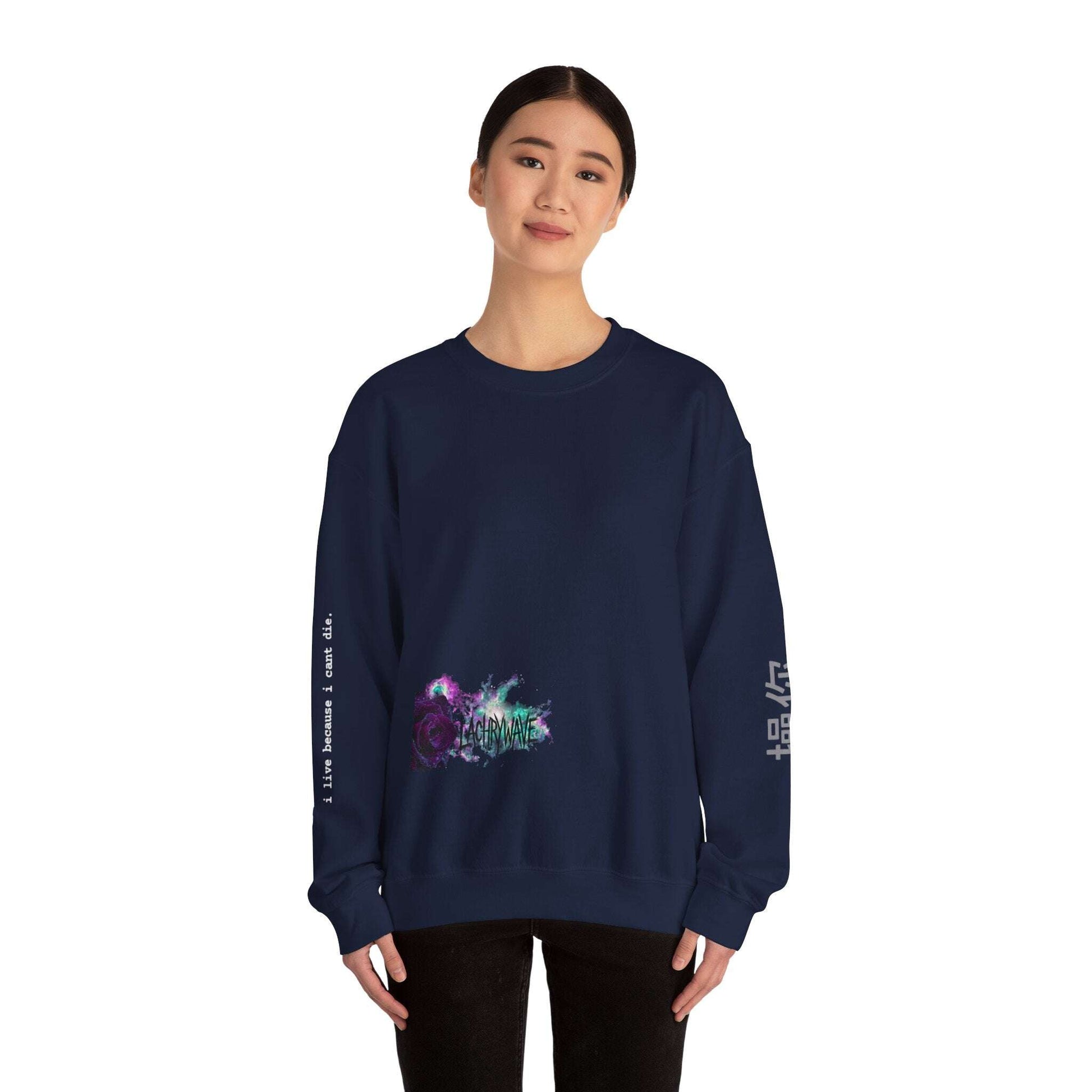 Sad Zodiac Sweatshirt — Lachrywave Dark Alternative Printify