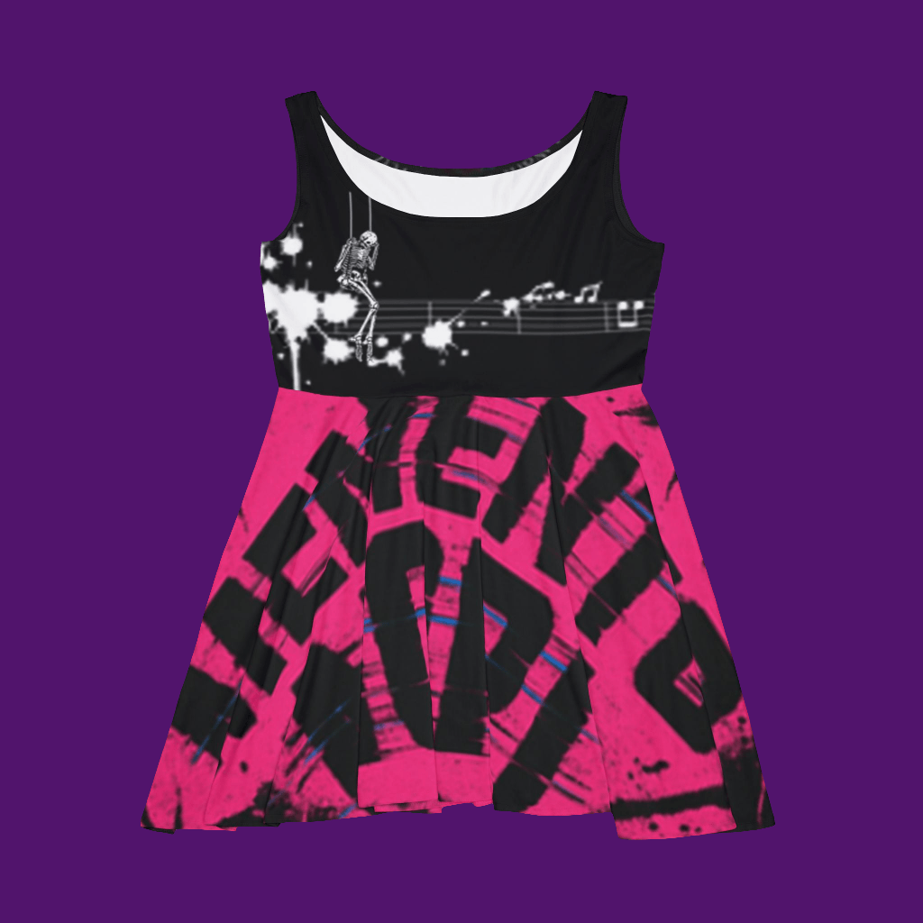 Skater Dress - Memento Mori (Limited) L-