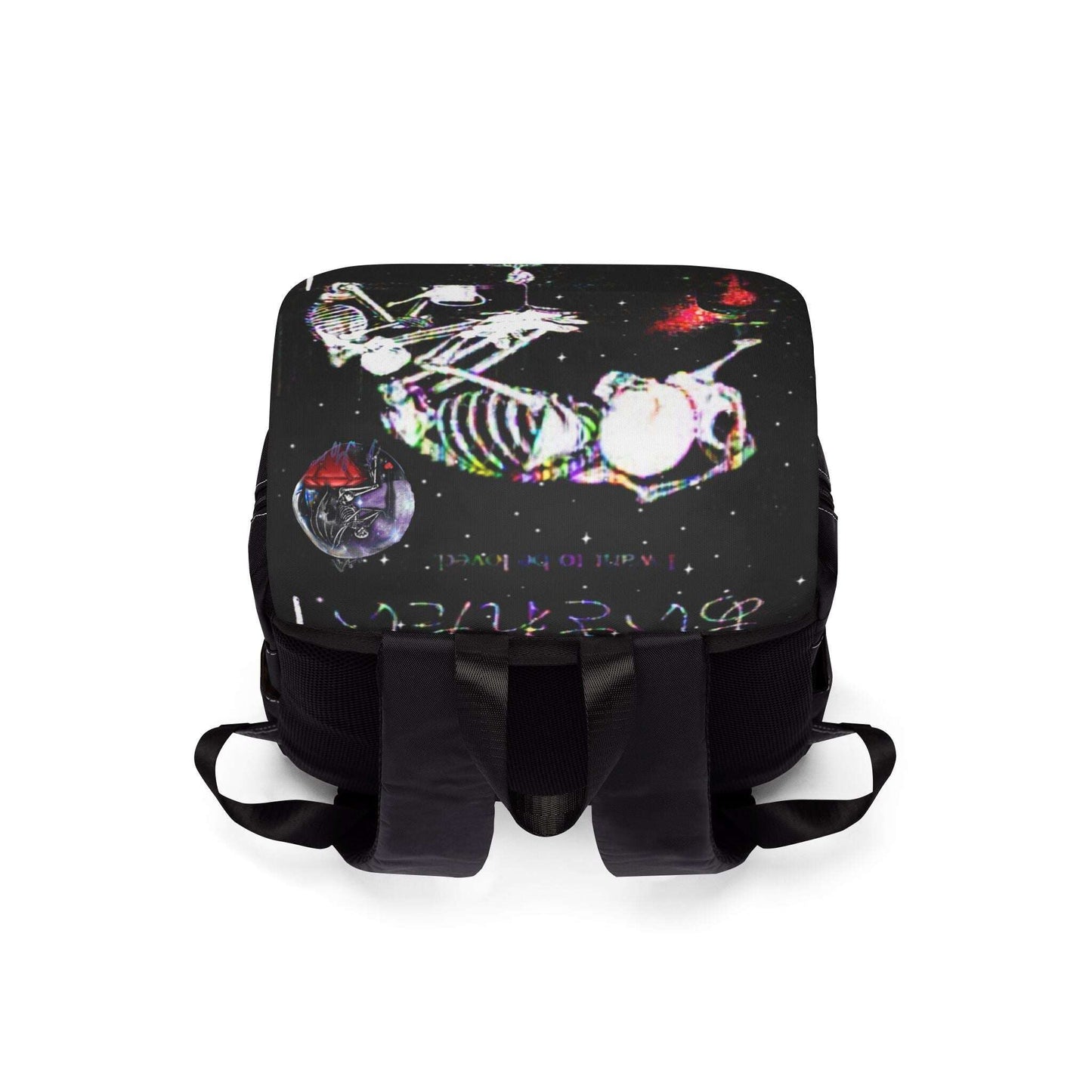 Skeleton Love Lost Dark-Wave Backpack One size-