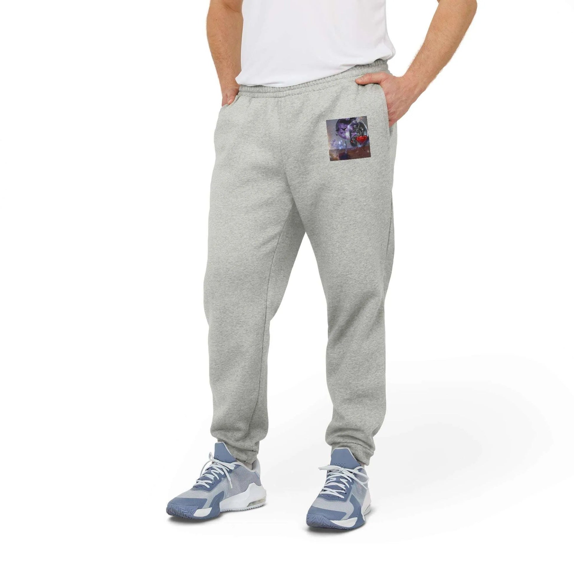 Unisex Fleece Joggers: Ultimate Comfort & Athleisure Wear Grey Heather / XS-Grey Heather / S-Grey Heather / XL-Grey Heather / 2XL-Grey Heather / 3XL-Grey Heather / 4XL-