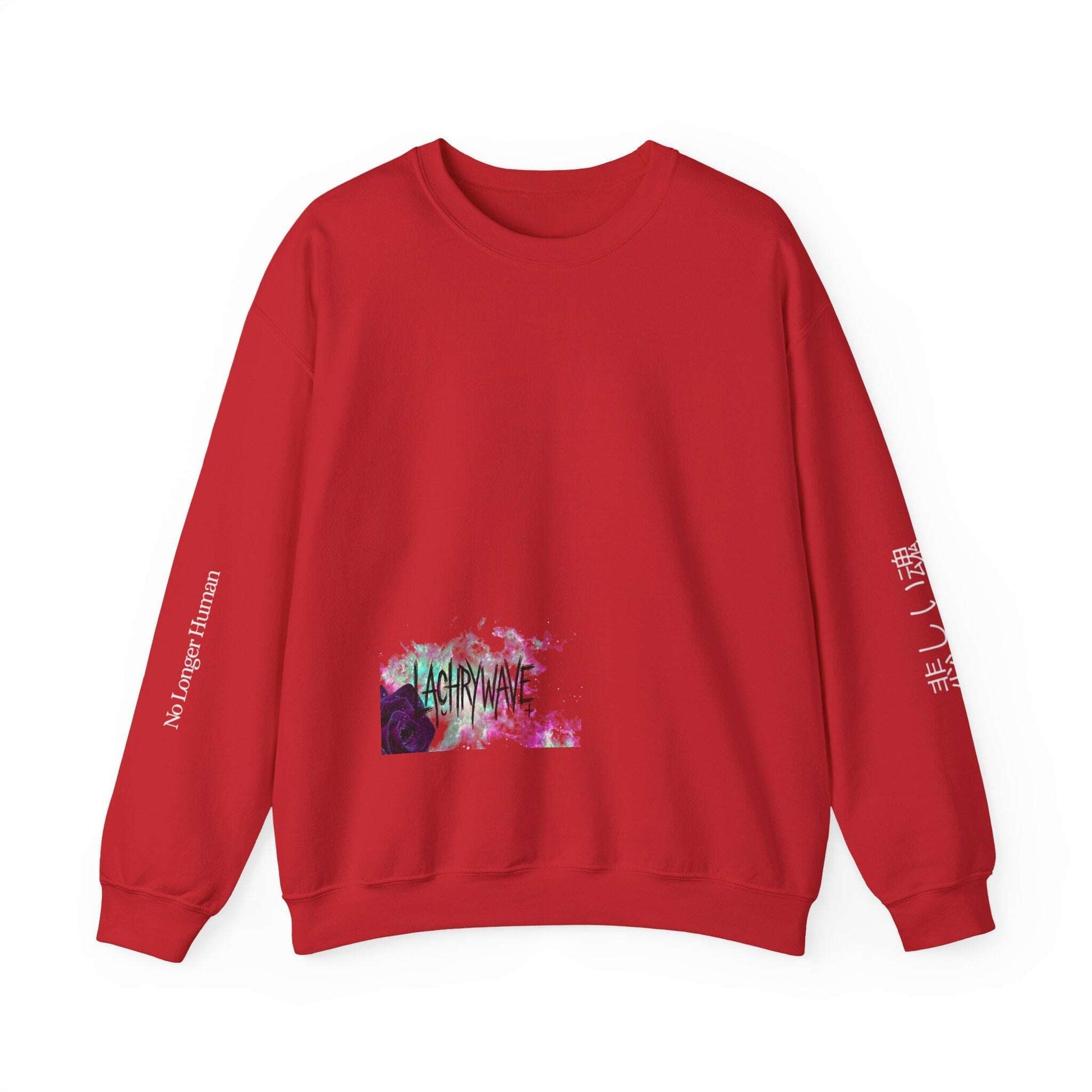 Virgo Sad Dark Zodiac Crewneck Sweatshirt — Lachrywave Aesthetic Printify
