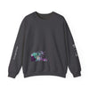 Virgo Sad Dark Zodiac Crewneck Sweatshirt — Lachrywave Aesthetic Printify