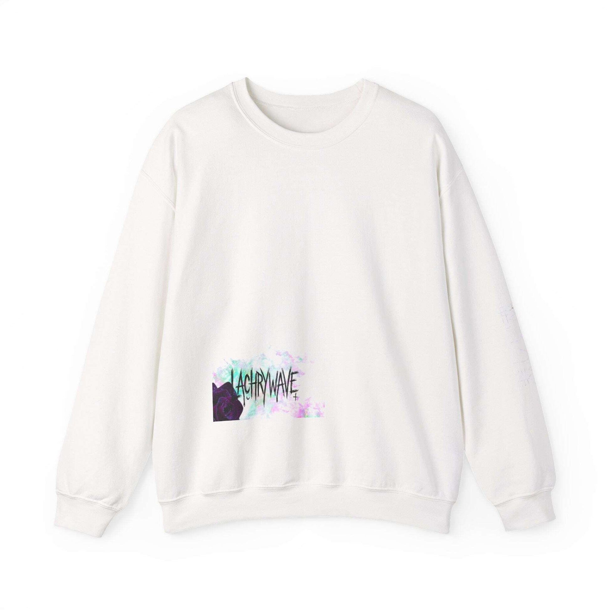Virgo Sad Dark Zodiac Crewneck Sweatshirt — Lachrywave Aesthetic Printify