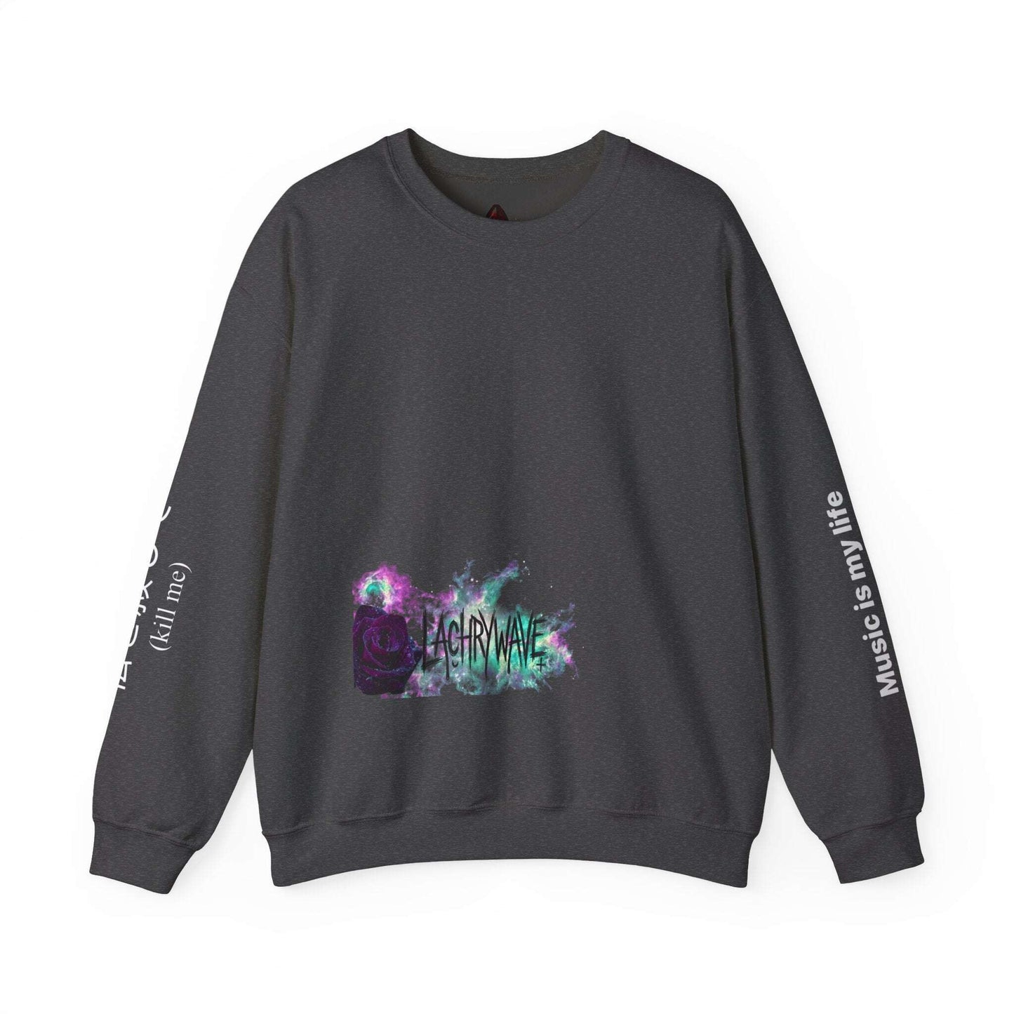 Zodiac Sad Dark Aesthetic Sweatshirt — Lachrywave Alternative Fashion Printify