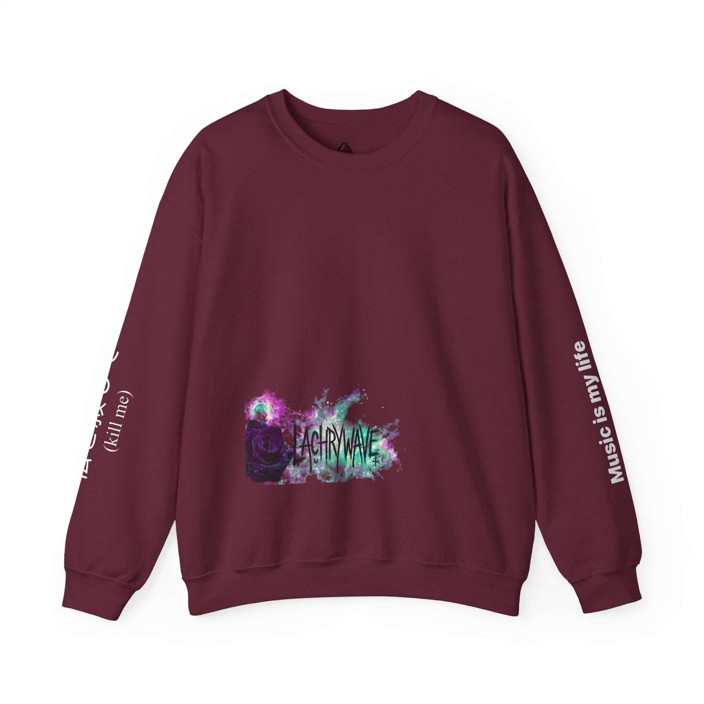 Zodiac Sad Dark Aesthetic Sweatshirt — Lachrywave Alternative Fashion Printify