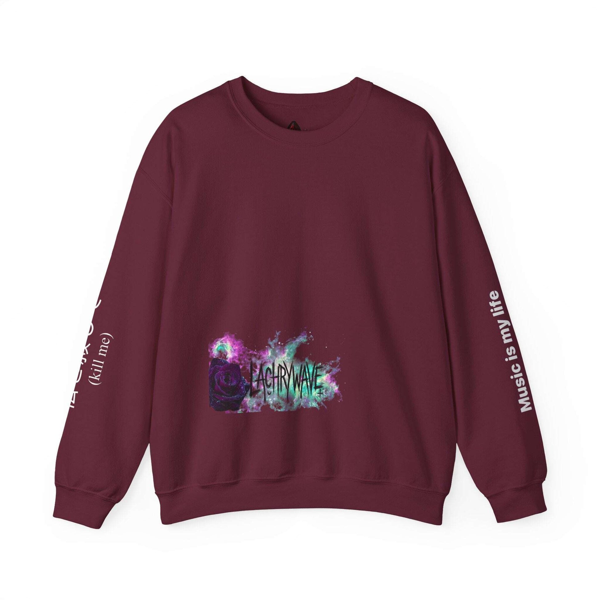 Zodiac Sad Dark Aesthetic Sweatshirt — Lachrywave Alternative Fashion Printify